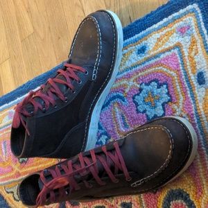 Danner Dark Brown Bull Run Moc Toe Boots - Size 11